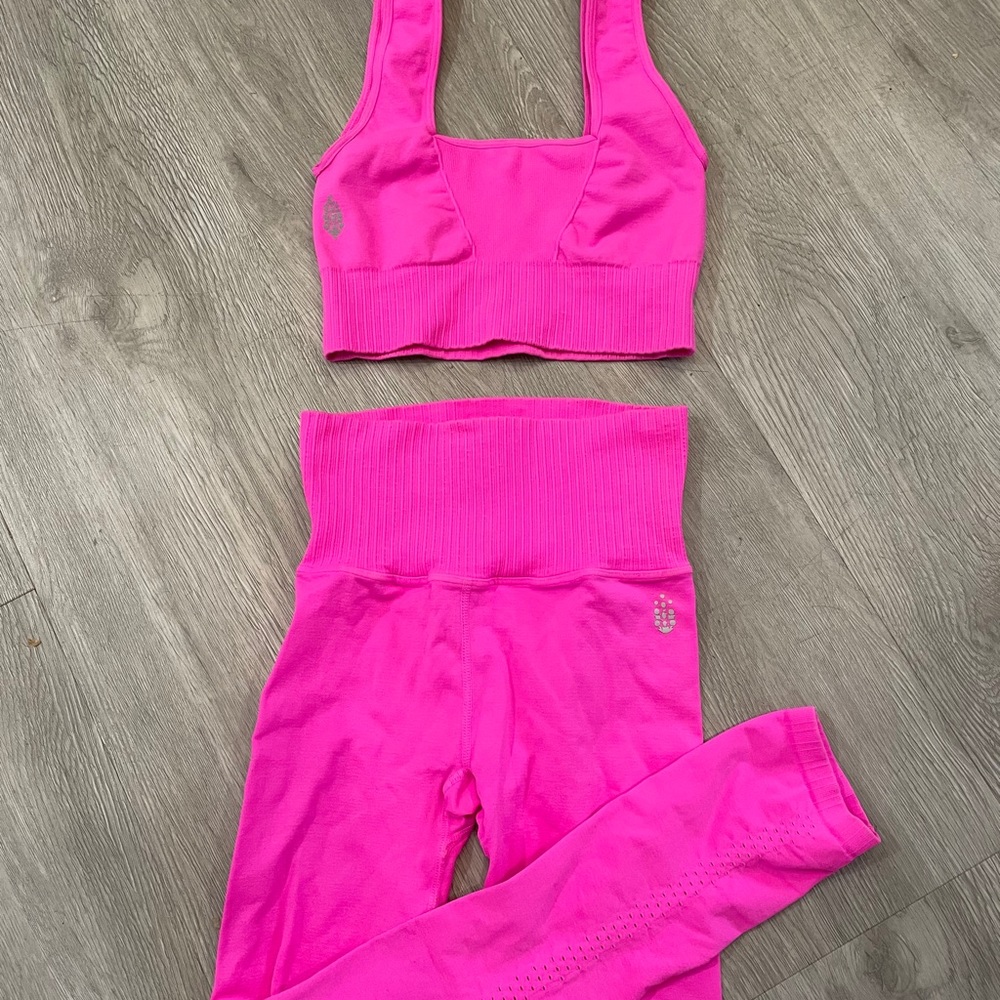 Free People Movement Good Karma Leggings + Bra Set